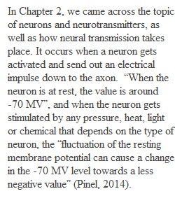 Discussion  2 Ch 2 Neurotransmitters